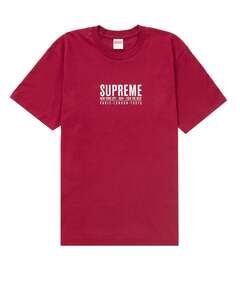 Supreme Paris Tee Cardinal Sz L